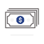 Icon of a VCR tape cassette, with a rectangular shape and a larger blue circle in the center flanked by two smaller white circles on a grey background. Reminiscent of how veterinarians used to record important pet health information.